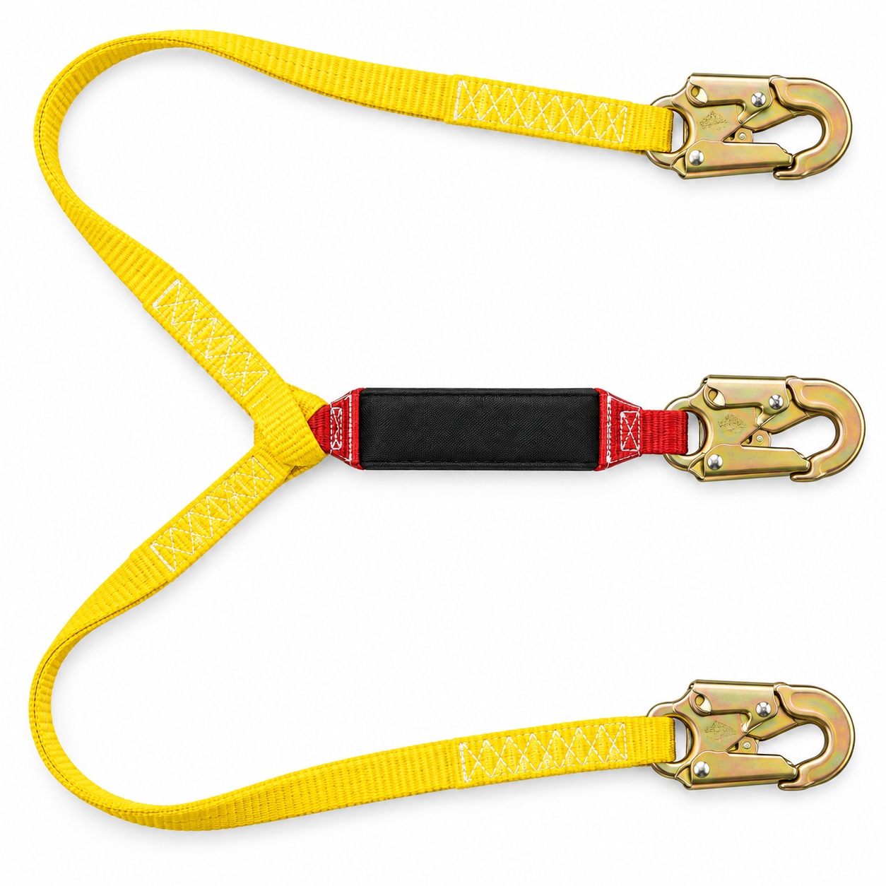 Gemtor Energy Absorbing Lanyard | 100% Tie-Off | Energy Absorbing | Polyester