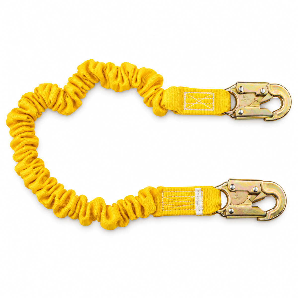Gemtor Energy Absorbing Lanyard | Stretch Energy Absorbing | 6' | Polyester
