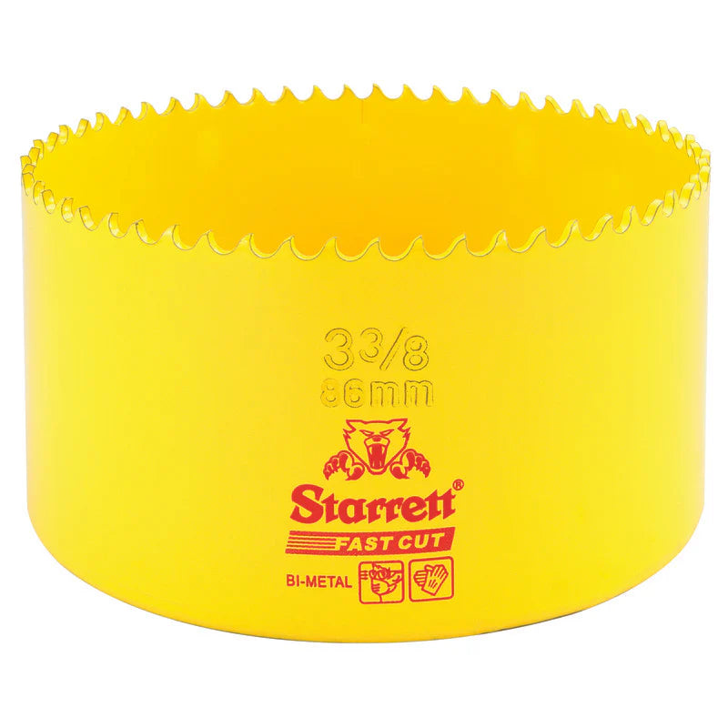 [1 PC] Starrett Fast Cut Hole Saw 2-7/8