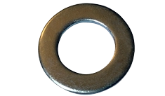 M10 Flat Washers | DIN | Small Pattern | DIN 433 | Steel Zinc Plated (6000 / Pkg.)