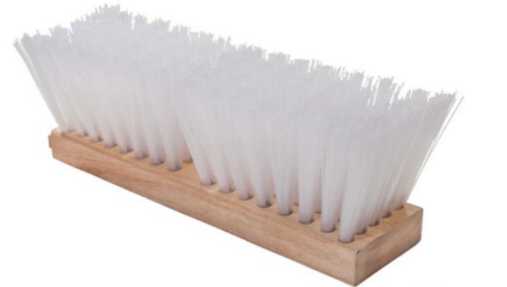 Magnolia Brush 1318 | 18" White Plastic Tapered Push Broom Head