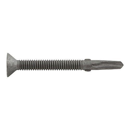 1/4-20 x 4 DeWalt Self-Drilling Screw | Phil Head | Point | Carbon Steel | DFSEDT470 (100/Pkg.)