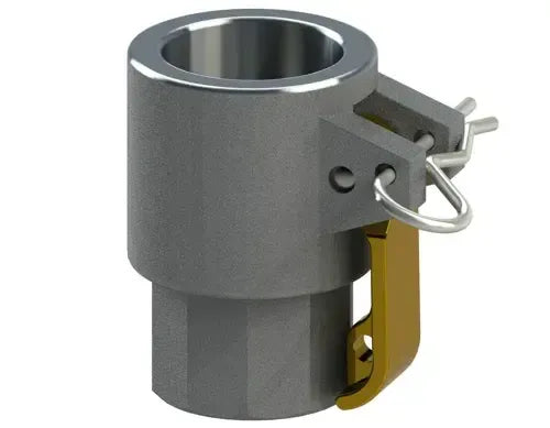 6" Type D Cam & Groove Coupler x Female NPT | U-Tite | Aluminum