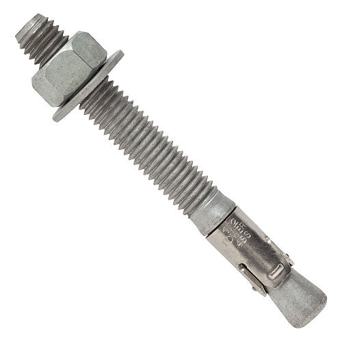 3/4" x 8-1/2" DeWalt Power-Stud+ HD5 Wedge Expansion Anchor | Mechanically Galvanized | 7748HD5-PWR (100/Pkg.)