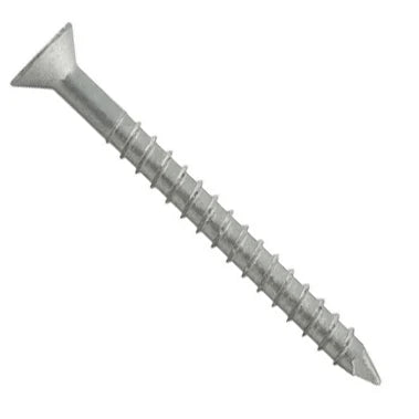 #14 x 1-1/4" DeWalt Concrete Screw Anchor | Crete-Flex | Flat Head | 410 Stainless Steel | DFM4EMF690S (100/Pkg.)