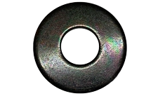 1/4" USS Flat Washers | Steel Black Zinc (25000 / Pkg.)