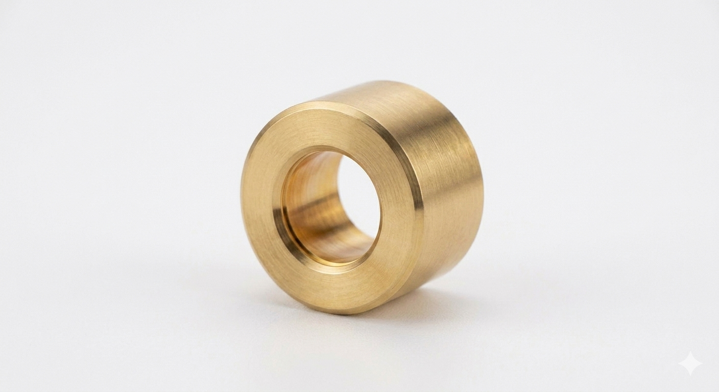 1/4" OD X 7/16" Spacers | #6 Hole | Aluminum | Gold Iridite (250/Pkg.)