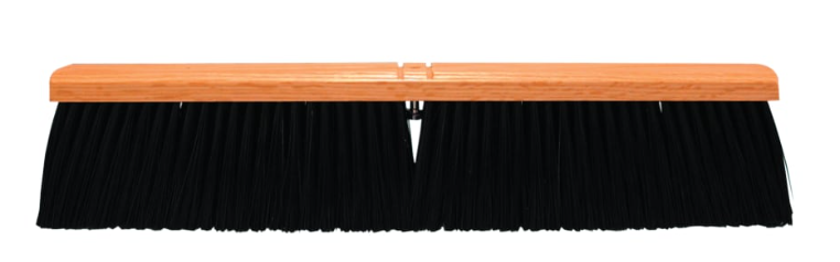 Magnolia Brush 2436-A | 36" Stiff Black Poly Garage Push Broom