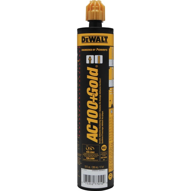DeWalt AC100+ Gold | 28 oz (825ml) | 10:1 | 8490SD-PWR (Each)