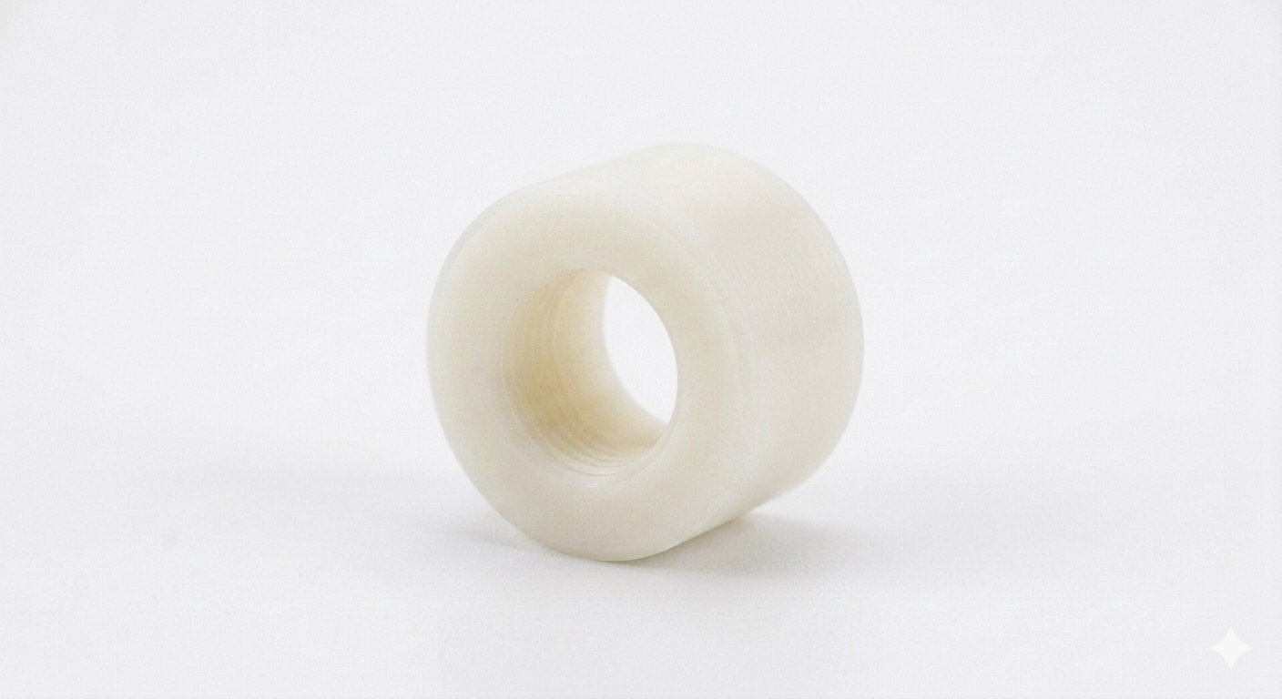 1/8" OD X 1/8" Spacers | Solid Hole | Nylon (250/Pkg.)