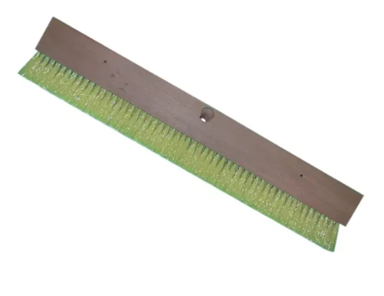 Magnolia Brush 5336-PL | 36" Cream Poly, without Squeegee Threaded Push Broom Head