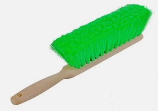 Magnolia Brush 57 | Flagged Nylon Foam Block Counter Duster Brush