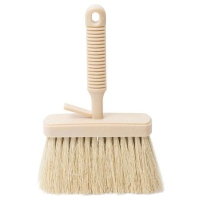 Magnolia Brush 586-P | 6" Almond Polypropylene 2 Row Masonry Applicator Brush