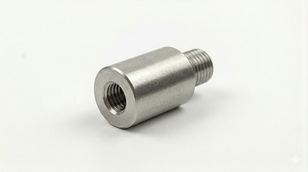 [100 PKG] Swage Standoffs | 1/4 OD X 5/8 | #4-40 | 1/16 Panel | .136 Shank | Brass | Plain