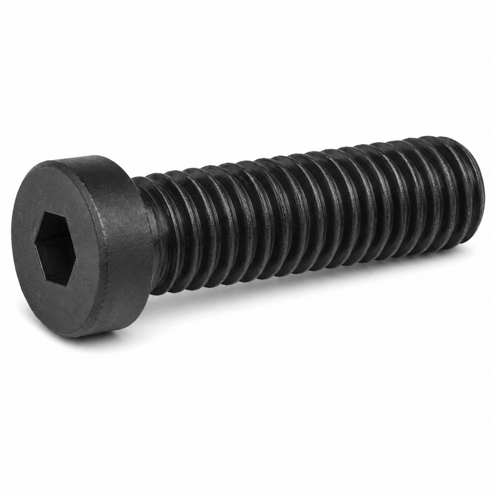 HOLO-KROME 69622 M16-2 X 100mm Socket Cap Screws | Low Head Hex Socket Drive | Alloy Steel Thermal Black Oxide (10 / Pkg.)