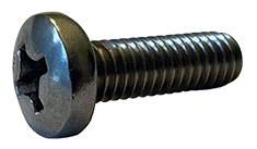 Machine Screws Phil Pan 18/8 Stainless Din 7985A M5-0.8 X 45
