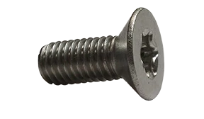 Machine Screws Six Lobe Flat 18/8 Stainless ISO 14581 M2-0.4X12