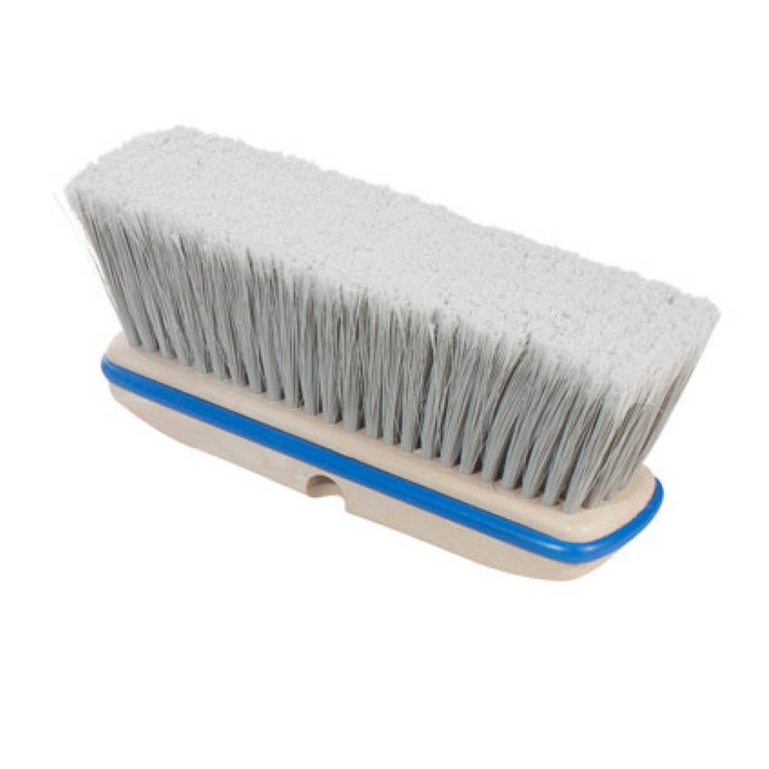 [1 PC] Grey Flagged Polystyrene Wash Brush  10" Block (Magnolia Brush)