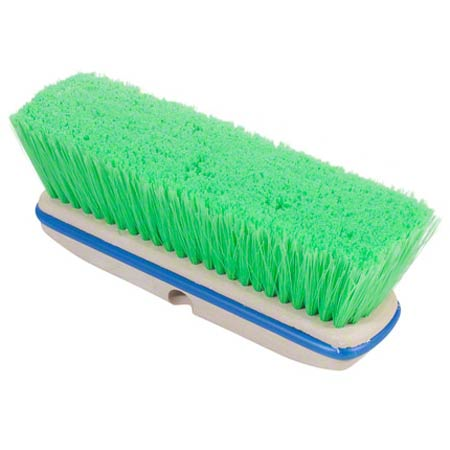 [1 PC] Green Flagged Nylon Wash Brush  8" Block (Magnolia Brush)