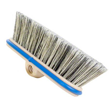 [1 PC] Black & White Flagged Polystyrene Wash Brush  9" Block (Magnolia Brush)