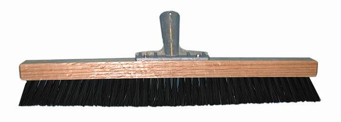 [1 PC] Hand Scrub Brush Stiff Black Nylon Carpet Pile (Magnolia Brush)