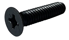 #0-80 X 5/16" Machine Screws | Flat Head | Phillips Drive | 18/8 Stainless Steel Black Oxide (500/Pkg.)