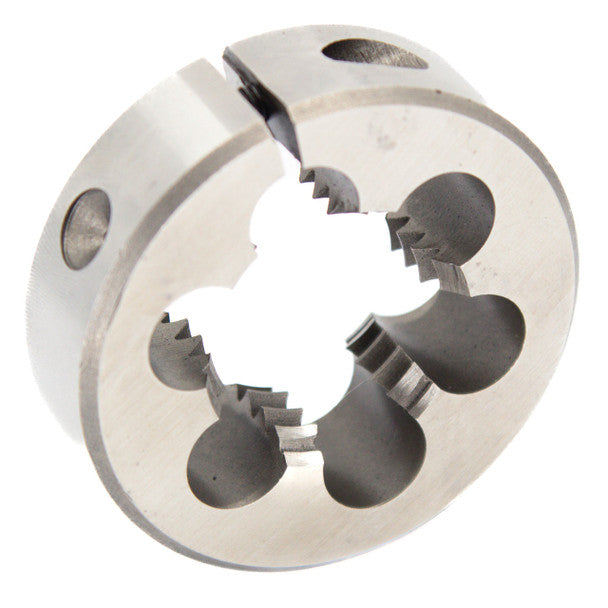 [1 PC] HSS Round Adjustable Pipe Die | 1-1/2"-11-1/2" NPS | 3" OD | Uncoated (Bright) | Inch