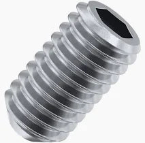 [100 PKG] Set Screws Socket Cup Point 18/8 Stainless 10-24 X 5/16