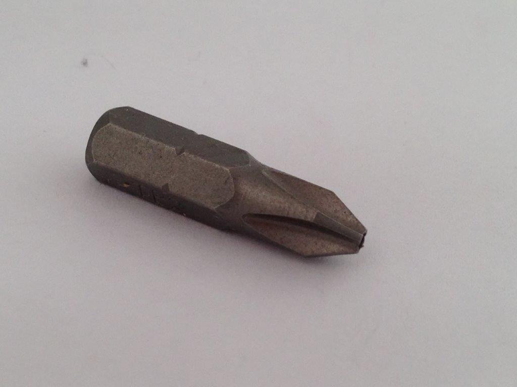 [10 PC] Security Bits | Pin-In Phillips | #2 | 1/4" Drive