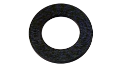 1/4" X 1/2" X .032" Flat Washers | Nylon Black (5000 / Pkg.)