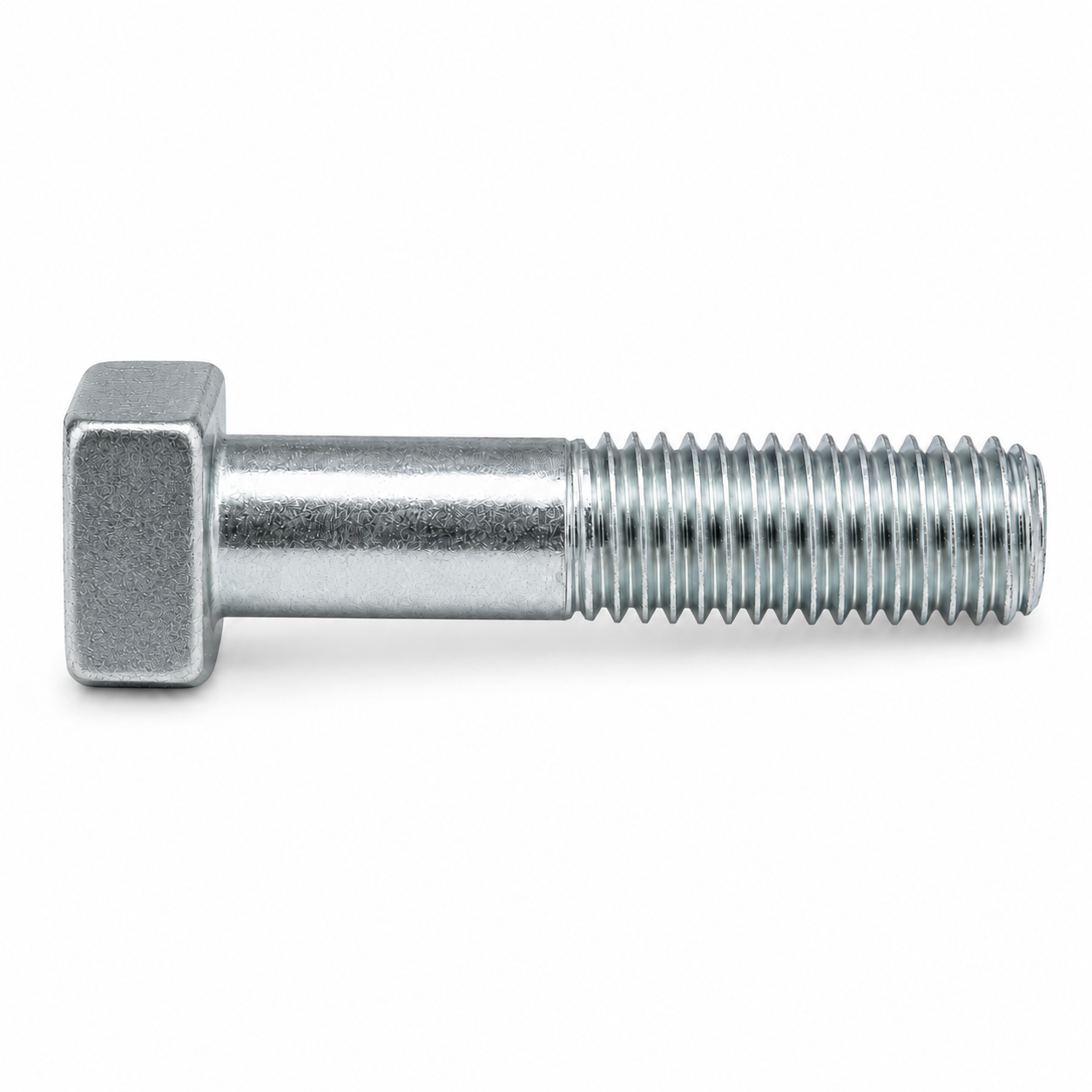 5/16-18 X 1-1/4" Square Head Battery Bolts | Steel Zinc Plated (1000 / Pkg.)