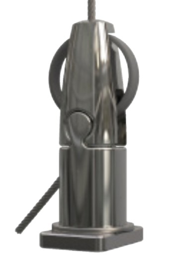 Gripple Angel T19 | 10 Ft | 1/4" Eyelag End | 2" Length | 33 lb SWL | AL1-ST19-ELD-10FT (10/Pkg.)