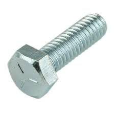 Grade 8 Zinc Yellow Plated Hex Tap Bolt (Full Thread) 1/2-20 X 2 1/2