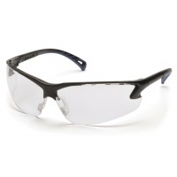 Gateway Safety Cobra® Gray FX2 Anti-Fog Lens Black Frame Safety Glasses - 10 Pack
