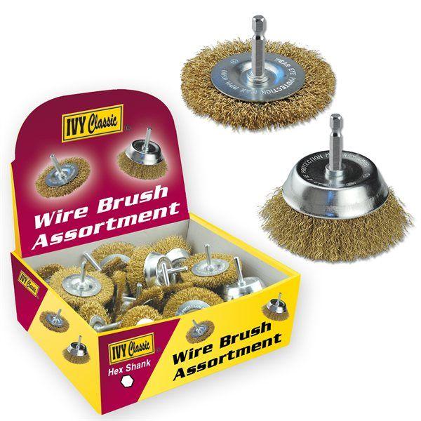 Ivy Classic 39080 Wire Brush Assortment