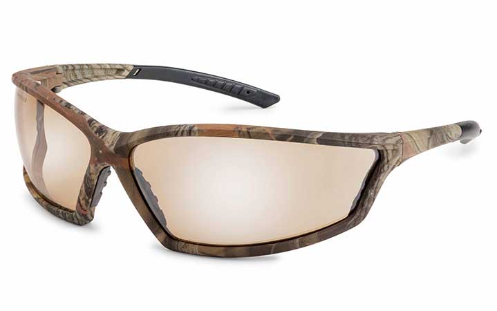 Gateway Safety 4×4® Bronze Mirror Lens Classic Camo Frame Safety Glasses - 10 Pack