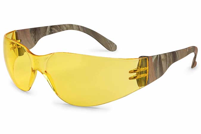 Gateway Safety StarLite® Amber Lens Classic Camo Temple Safety Glasses - 10 Pack