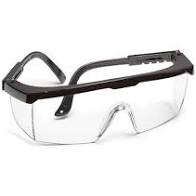 Gateway Safety Strobe™ Clear Lens Black Frame Safety Glasses - 10 Pack