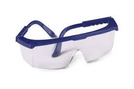 Gateway Safety Strobe™ Gray Lens Blue Frame Safety Glasses - 10 Pack