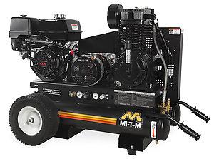 Mi-T-M 8 Gallon Two Stage Gasoline Combination Air Compressor Generator