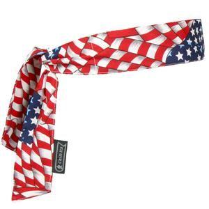 Chill-Its® 6700 Bandana, Tie Closure, Stars/Stripes