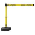 Banner Stakes Plus Barrier Set With Yellow 