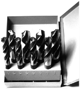 9 Pc Drill Set  with Silver & Deming (1/2