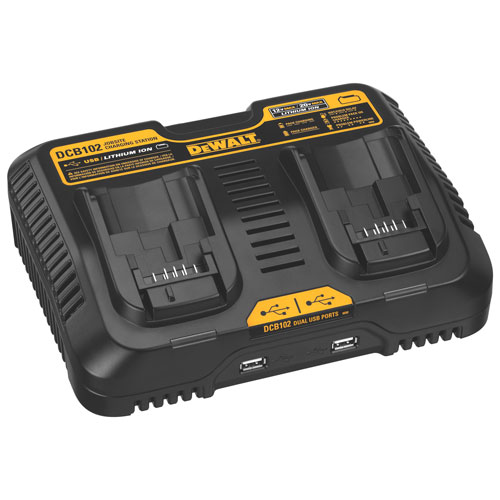 Dewalt DCB102 2V - 20V MAX* Jobsite Charging Station