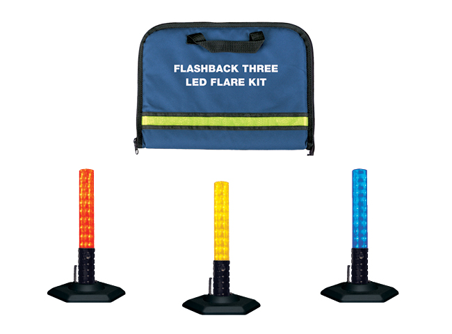 Flashback Three™ LED Flare Kit, Amber (5 Pack)
