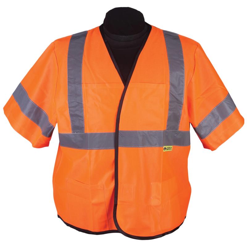 Orange Safety Vest Class 3