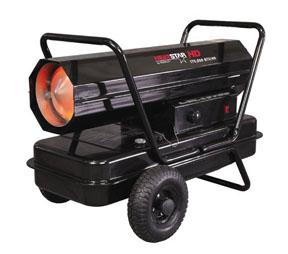 Enerco Heavy Duty Portable Kerosene Heater, HS125KT 175,000 BTU/HR