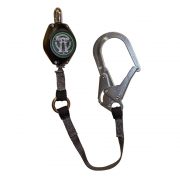 SafeWaze Class A 9' Retractable Life Line w/ Locking Rebar Hook