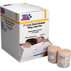 Elastic Bandage w/ 2 Fasteners, 3