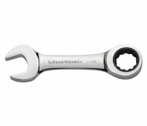 GearWrench 16mm Stubby Combination Ratcheting Wrench